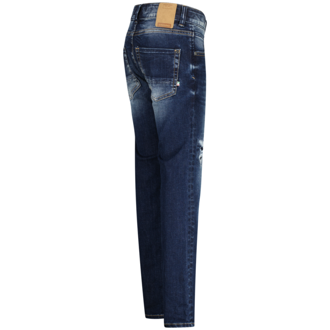 Vingino winter jeans broek jongens - vintage blauw - Dante craftes - slim fit