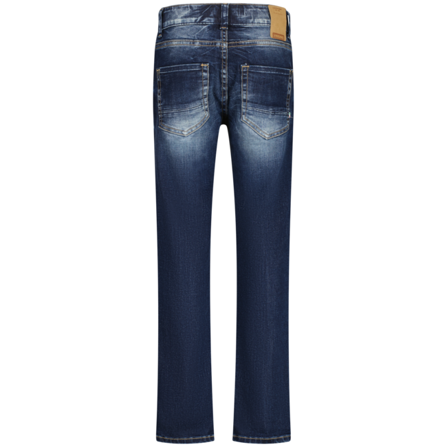Vingino winter jeans broek jongens - vintage blauw - Dante craftes - slim fit