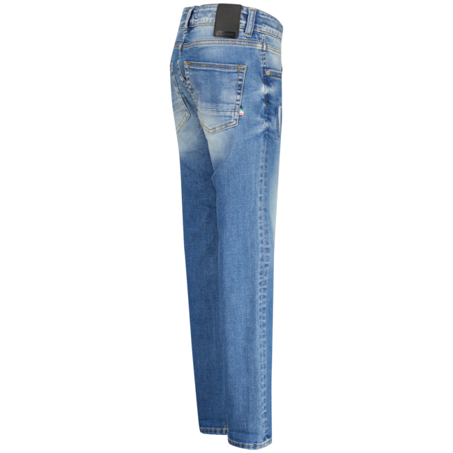 Vingino winter jeans broek jongens - old vintage blauw - Dante craftes - slim fit