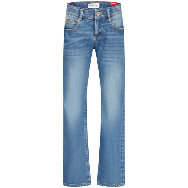 Vingino winter jeans broek jongens - old vintage blauw - Bruno - regular fit