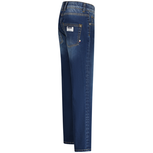Vingino winter jeans broek jongens - blauw - Paolo - straight fit