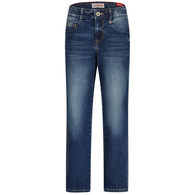 Vingino winter jeans broek jongens - blauw - Constantino - loose fit