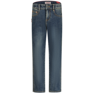 Vingino winter jeans broek jongens - midden blauw - Constantino - loose fit