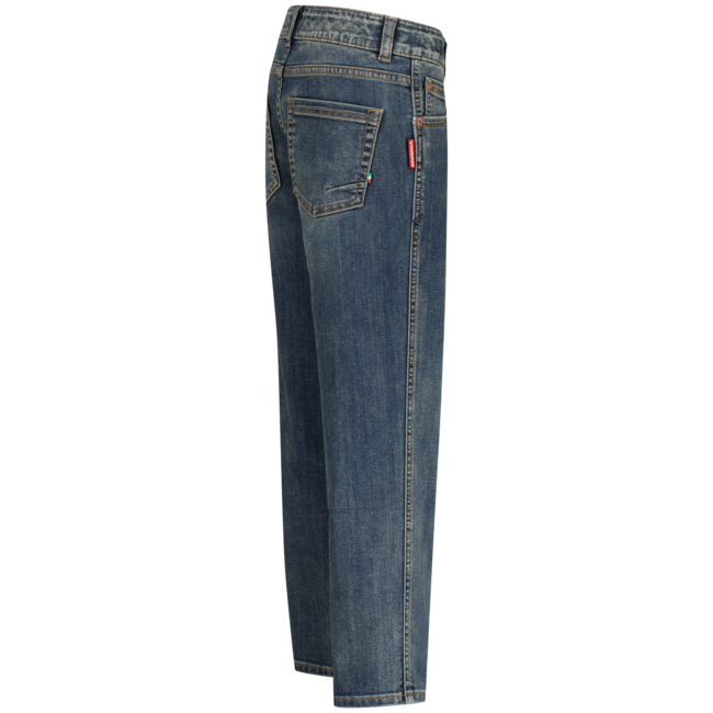 Vingino winter jeans broek jongens - midden blauw - Constantino - loose fit