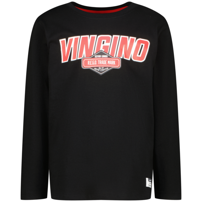 Vingino winter t-shirt jongens - zwart - Jastop