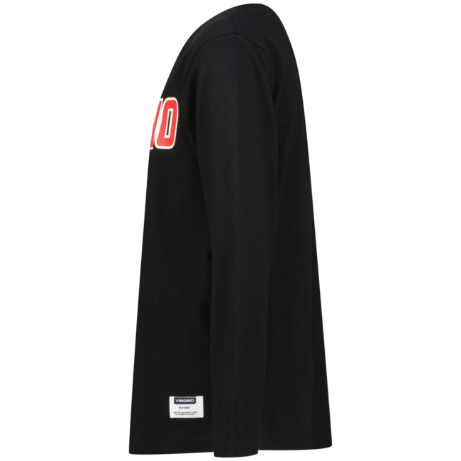 Vingino winter t-shirt jongens - zwart - Jastop