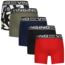 Vingino winter ondergoed jongens - multi rood - 5-pack