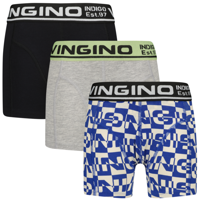 Vingino winter ondergoed jongens - groen - 3-pack