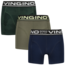 Vingino winter ondergoed jongens - army groen - 3-pack