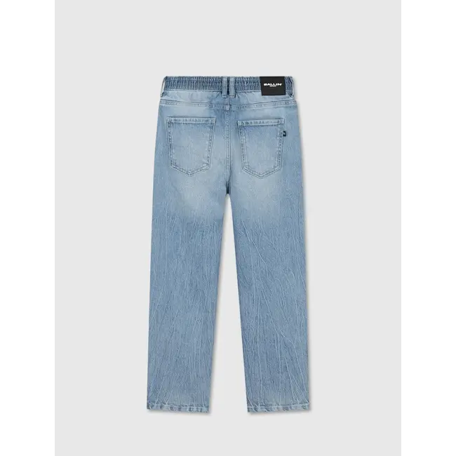 Ballin winter jeans broek jongens - blauw - The Luke loose