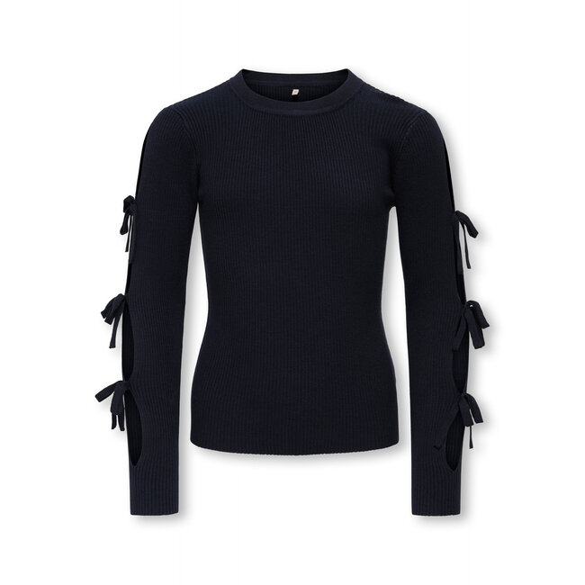 Kids ONLY winter sweater meisjes - blauw - KogNatascha - gebreid