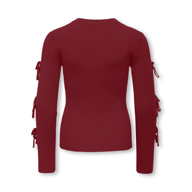 Kids ONLY winter sweater meisjes - paars - KogNatascha - gebreid