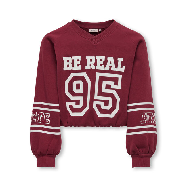 Kids ONLY winter sweater meisjes - paars - KogColetta - regular fit