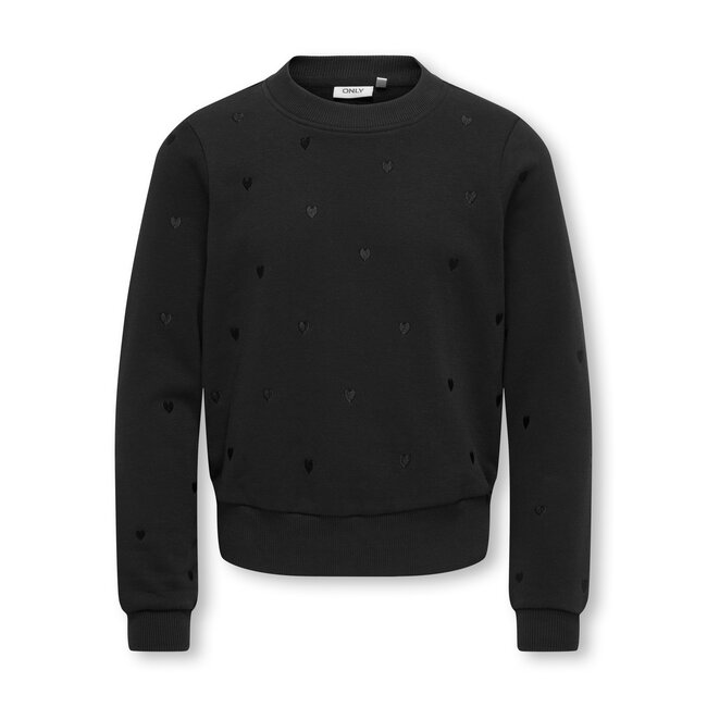 Kids ONLY winter sweater meisjes - zwart - KogAtika - regular fit