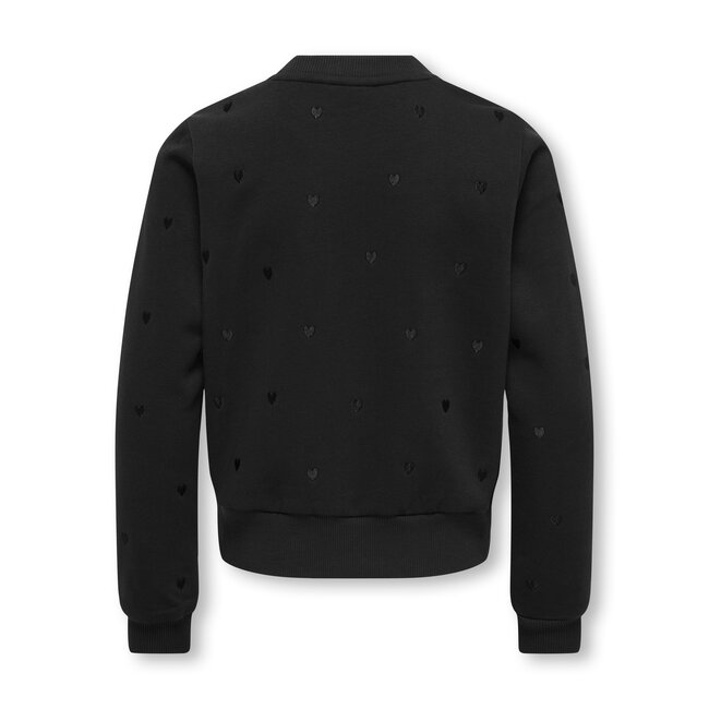 Kids ONLY winter sweater meisjes - zwart - KogAtika - regular fit