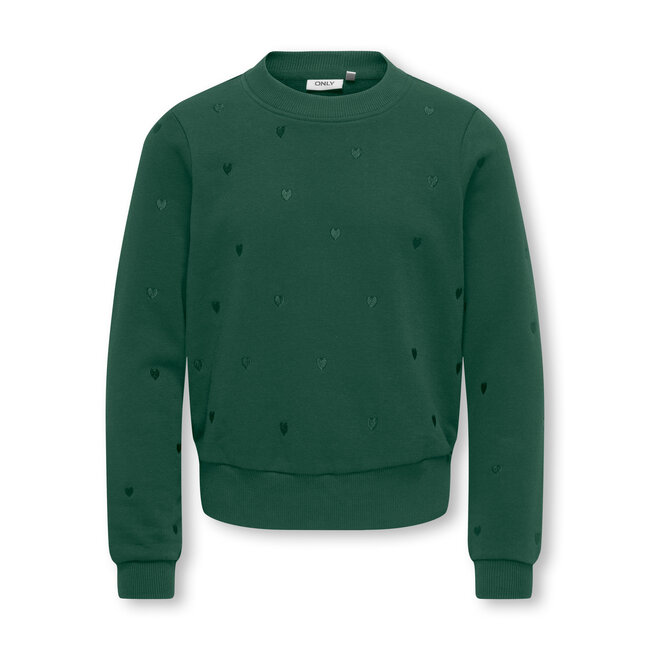 Kids ONLY winter sweater meisjes - groen - KogAtika - regular fit