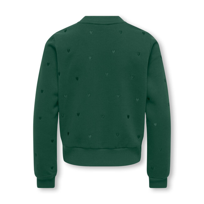 Kids ONLY winter sweater meisjes - groen - KogAtika - regular fit