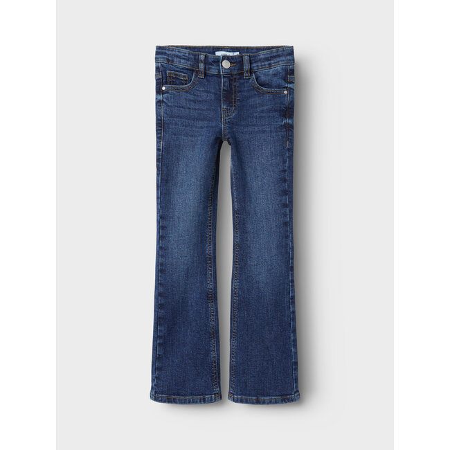 Name it winter jeans broek meisjes - donker blauw - NkfPolly - bootcut fit