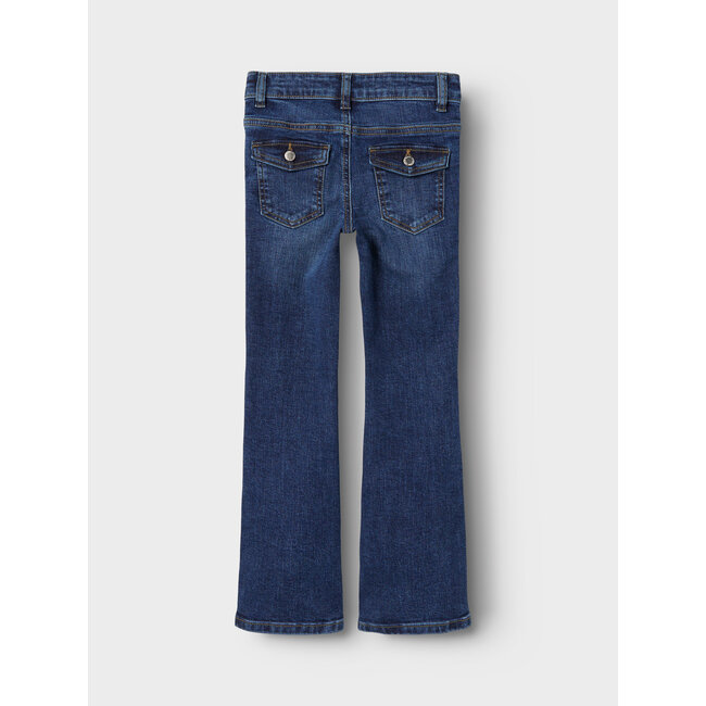 Name it winter jeans broek meisjes - donker blauw - NkfPolly - bootcut fit