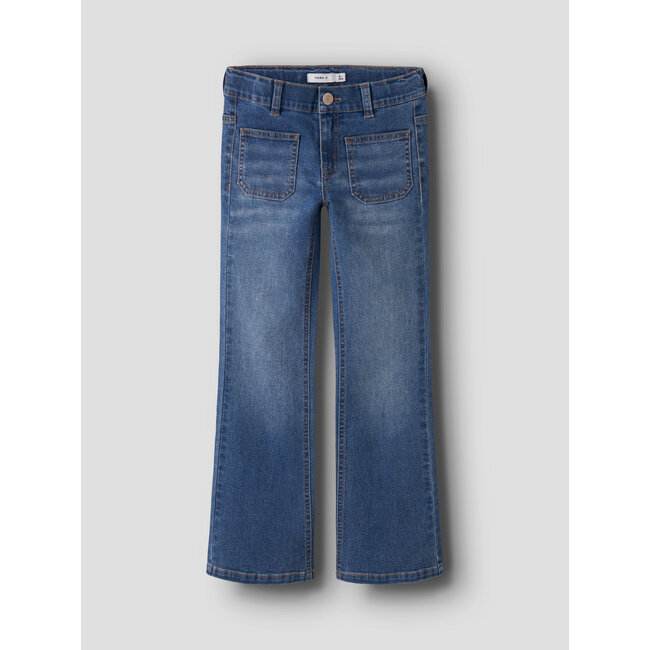 Name it winter jeans broek meisjes - blauw - NkfPolly - skinny fit