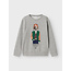 Name it winter sweater jongens - grijs - NkmPsalko - loose fit