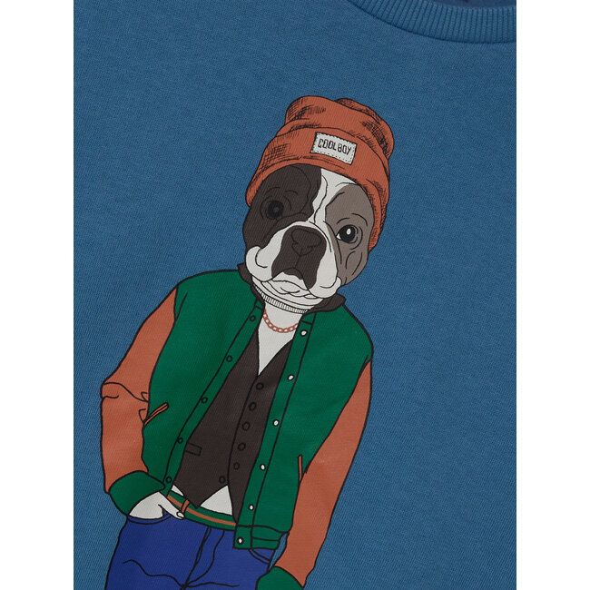 Name it winter sweater jongens - blauw - NkmPsalko