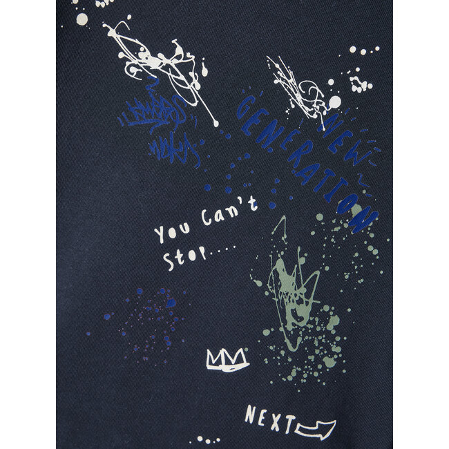 Name it winter sweater jongens - blauw - NkmPbambo