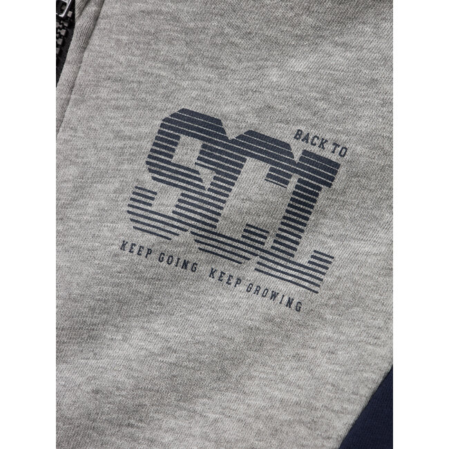 Name it winter sweat vest jongens - grijs - NkmLenno