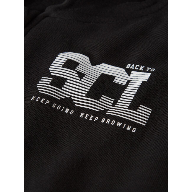 Name it winter sweat vest jongens - zwart - NkmLenno