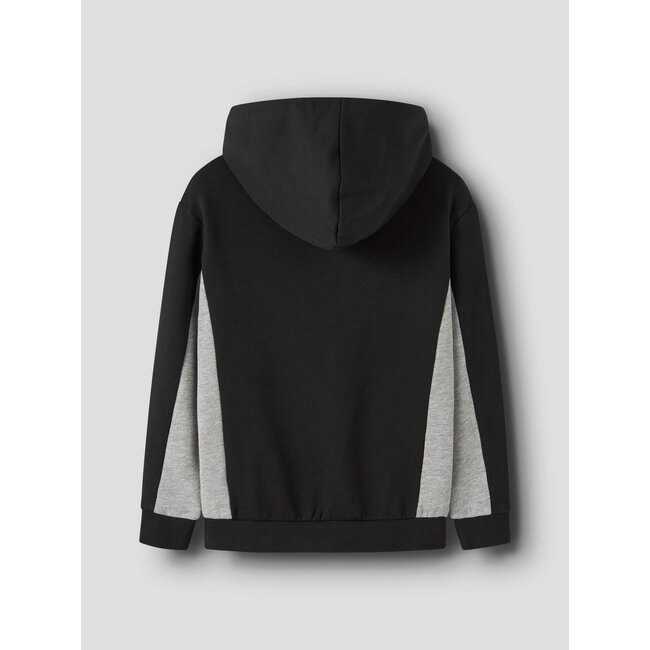 Name it winter sweat vest jongens - zwart - NkmLenno