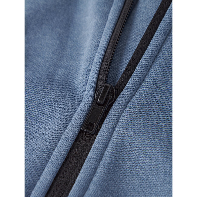 Name it winter sweat vest jongens - blauw - NkmVimo