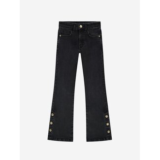 Nik&Nik winter jeansbroek meisjes - grijs denim - Saar