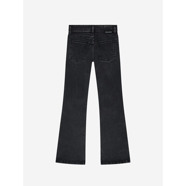 Nik&Nik winter jeansbroek meisjes - grijs denim - Saar