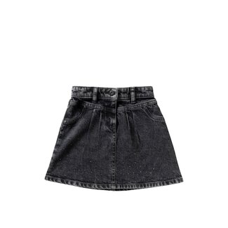 Your wishes winter rok meisjes - grijs - denim, glitter, stretch