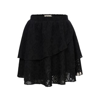 LOOXS Little winter lace rok meisjes - zwart LOOXS Little winter lace rok meisjes - zwart