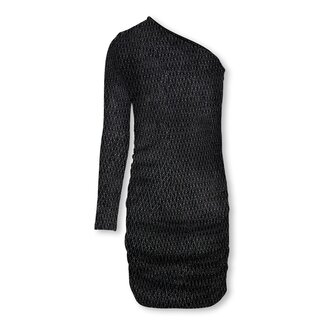 Kids ONLY winter jurk meisjes - zwart - KogQueen - regular fit, glitter
