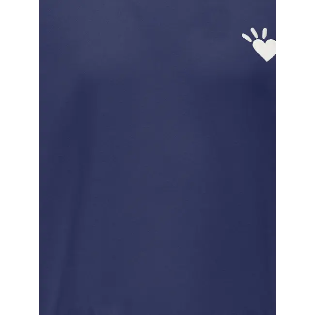 Kids ONLY winter sweater meisjes - blauw - KogTammie - relaxed fit