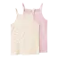Name it winter ondergoed meisjes - wit - 2p top - NkfStrap