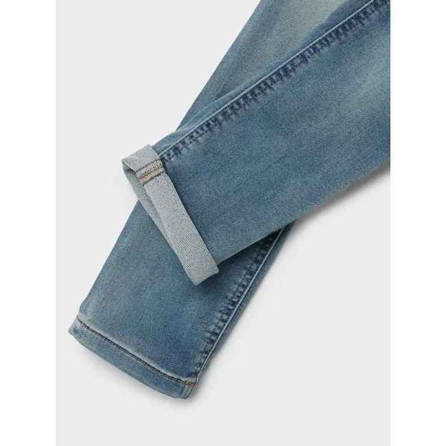 Name it winter jeansbroek jongens - blauw - xslim fit - NkmTheo