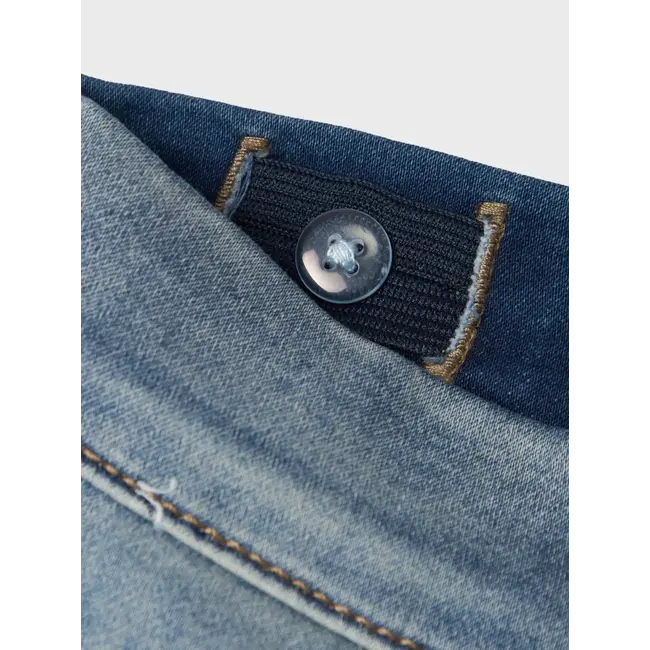 Name it winter jeansbroek jongens - blauw - xslim fit - NkmTheo