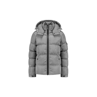 Malelions winter winterjas jongens - licht grijs - Patch Puffer
