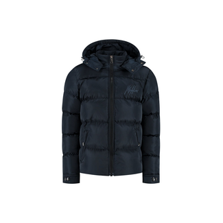 Malelions winter winterjas jongens - navy blauw - Patch Puffer
