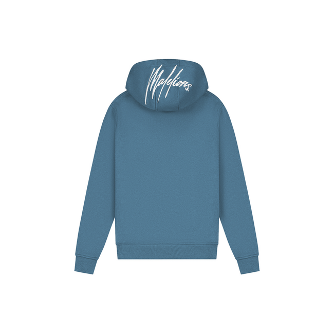 Malelions winter hoodie jongens - blauw - Tube