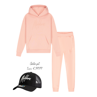 Malelions winter tracksuit meisjes - roze - Essentials + GRATIS PET!