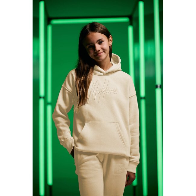 Malelions winter tracksuit meisjes - taupe - Essentials + GRATIS PET!