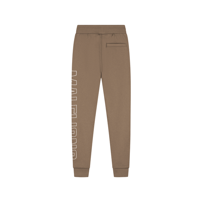 Malelions winter tracksuit meisjes - choco bruin - Tribe + GRATIS PET!