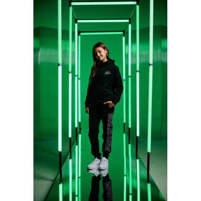 Malelions winter tracksuit meisjes - zwart - Tribe + GRATIS PET!