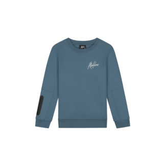 Malelions winter sweater jongens - teal blauw - Sport Counter