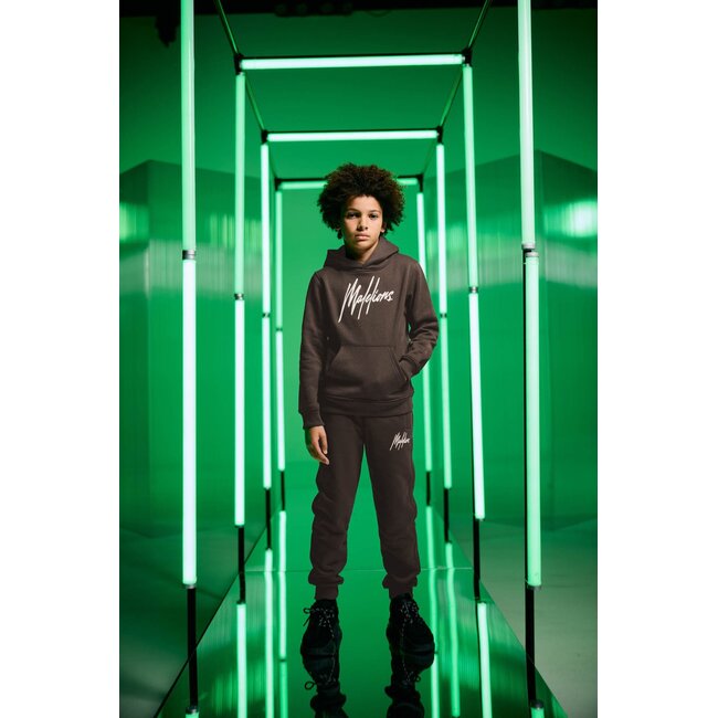 Malelions winter tracksuit jongens - grijs - Essentials + GRATIS PET!