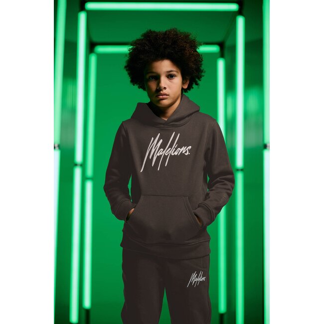 Malelions winter tracksuit jongens - grijs - Essentials + GRATIS PET!